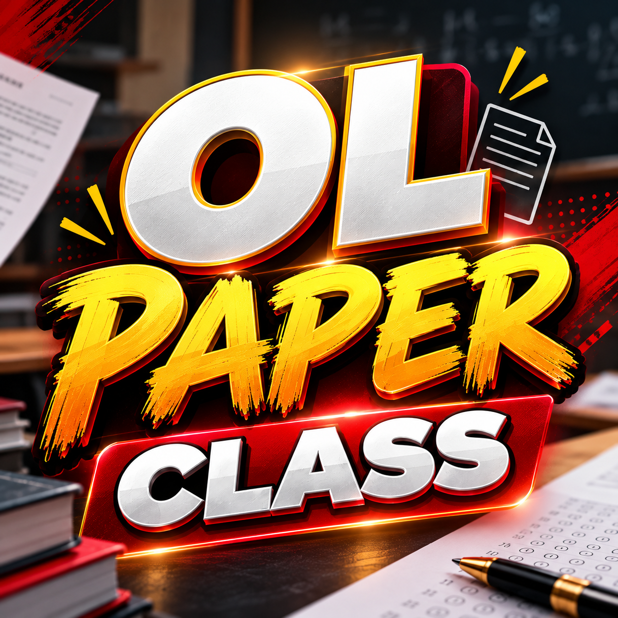 PAPER CLASS -OCTOBER